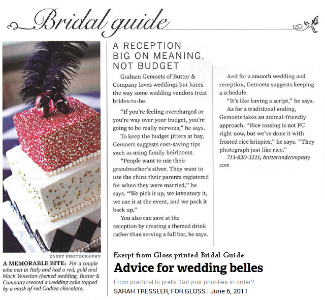 Article: Advise for wedding belles
